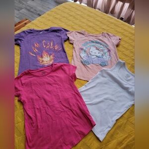 Girls t-shirts size 6